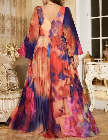 Rochie lunga SHEIN CURVE, mix culori Mix culori