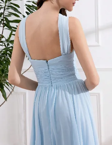 Rochie lunga SHEIN, albastru deschis Albastru