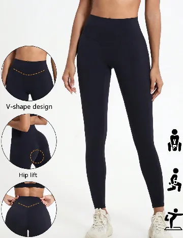 Colanti SHEIN, negru Negru