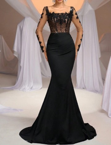Rochie lunga SHEIN, negru
