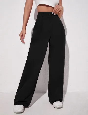 Pantaloni SHEIN, negru Negru