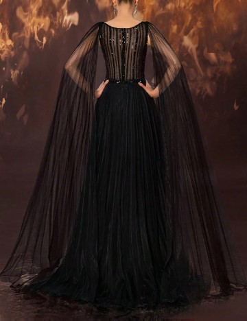 Rochie lunga Giffniseti, negru