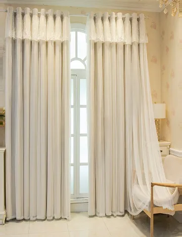 Draperie SHEIN, crem/alb Crem