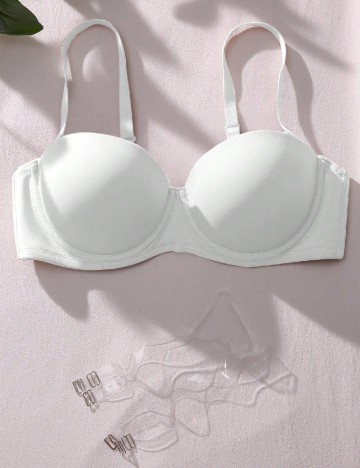 Sutien SHEIN, alb