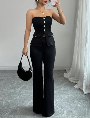 Compleu SHEIN, negru Negru