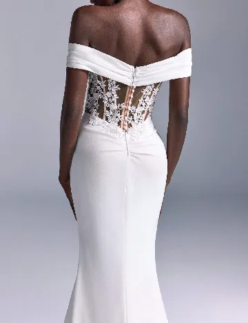 Rochie lunga SHEIN, alb Alb