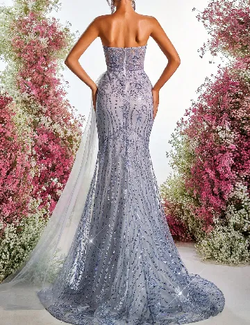 Rochie lunga SHEIN, albastru Albastru