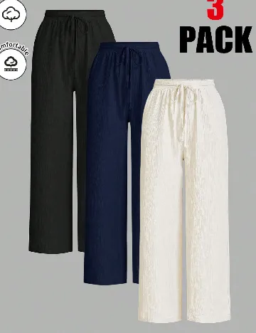 Set pantaloni 3 bucati SHEIN, mix culori Mix culori