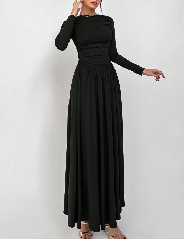 Rochie lunga SHEIN, negru