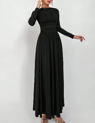 Rochie lunga SHEIN, negru Negru
