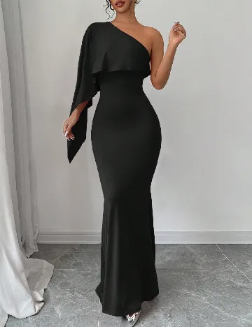 Rochie lunga SHEIN, negru Negru