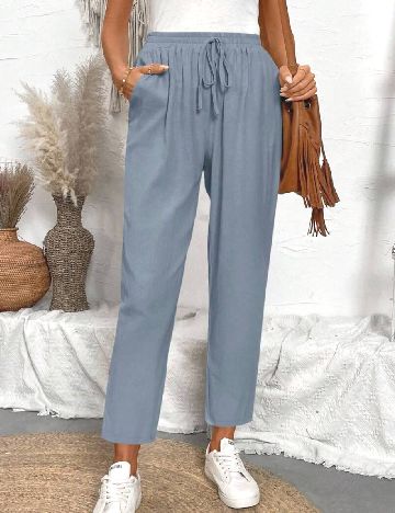 Pantaloni SHEIN, albastru