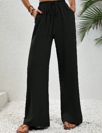 Pantaloni SHEIN, negru Negru