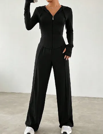Compleu SHEIN, negru Negru
