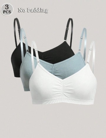 Set sutiene 3 bucati SHEIN, mix culori