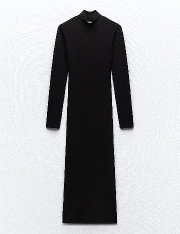 Rochie medie Zara, negru