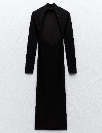 Rochie medie Zara, negru