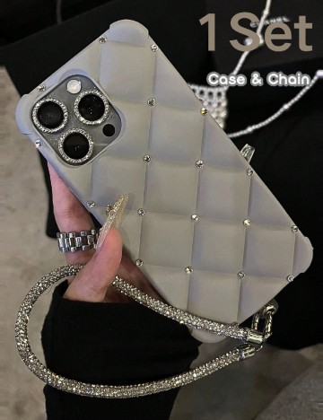 Husa iPhone 16 SHEIN, gri