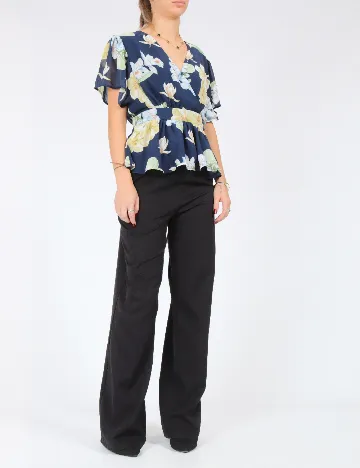 Pantaloni SHEIN, negru Negru