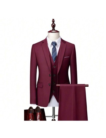 Costum SHEIN, visiniu