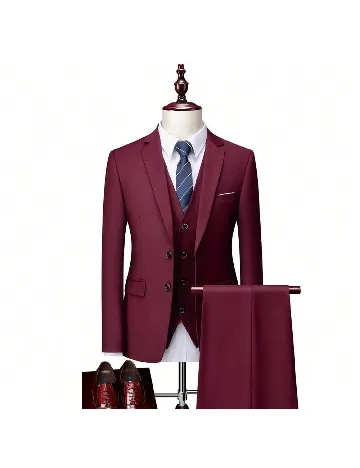 Costum SHEIN, visiniu Rosu