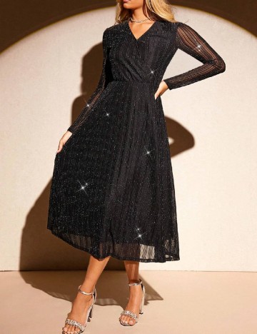 Rochie medie SHEIN, negru