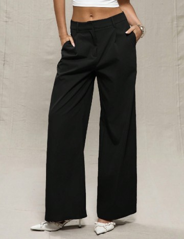 Pantaloni Musera, negru