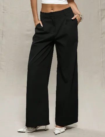 Pantaloni Musera, negru Negru