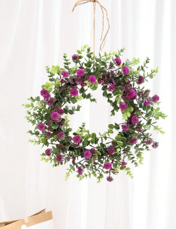 Accesoriu decorativ SHEIN, verde/mov
