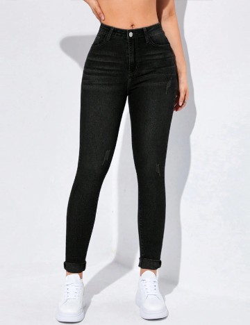 Blugi SHEIN, negru