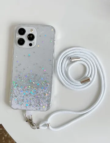 Husa Samsung Galaxy S21 5G SHEIN, transparent Alb