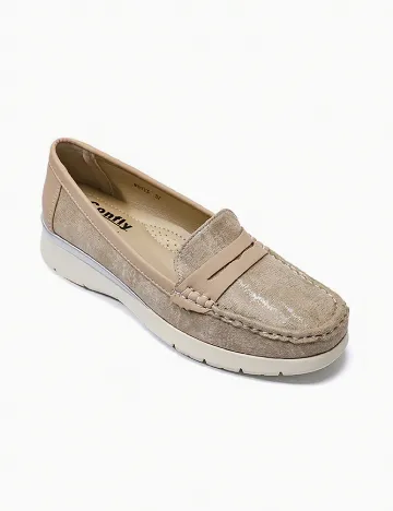 Mocasini SHEIN, crem Crem