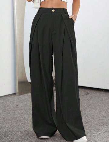 Pantaloni SHEIN, negru