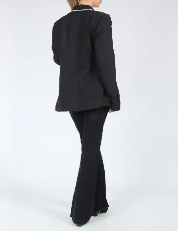 Sacou SHEIN, negru Negru