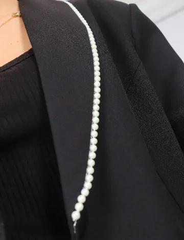 Sacou SHEIN, negru Negru