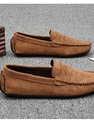 Mocasini SHEIN, maro Maro