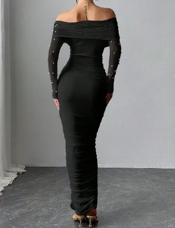 Rochie lunga SHEIN, negru Negru