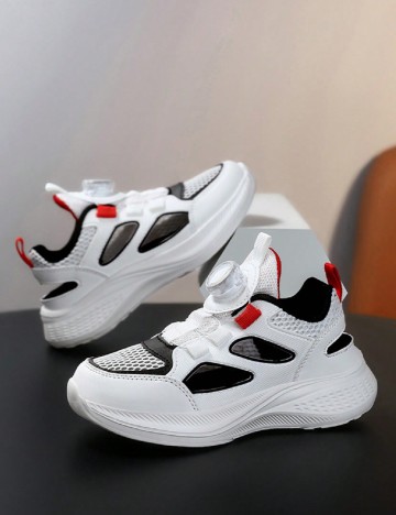 Adidasi Shein Kids, alb