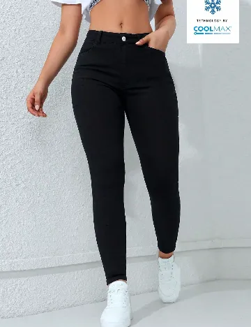 Blugi SHEIN, negru Negru