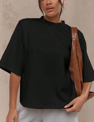 Tricou Missguided, negru