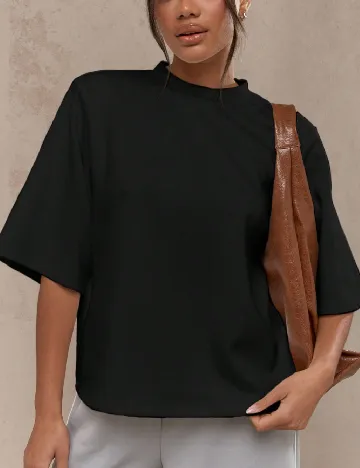 Tricou Missguided, negru Negru