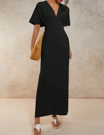 Rochie lunga SHEIN, negru Negru