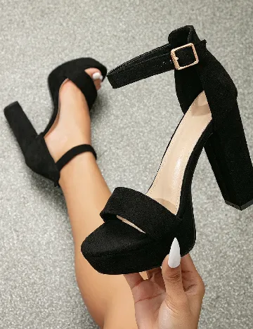 Sandale SHEIN, negru Negru