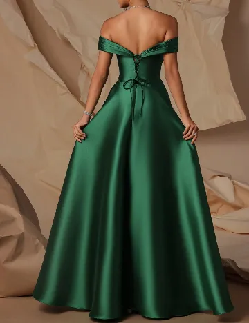 Rochie lunga SHEIN, verde Verde