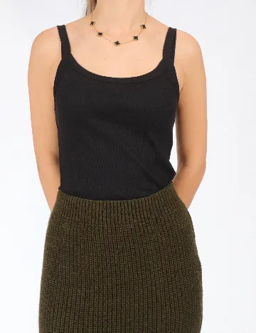 Fusta SHEIN, verde Verde