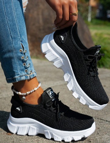 Adidasi SHEIN, negru