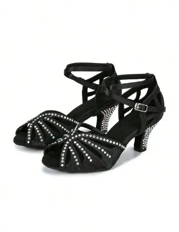 Pantofi de dans SHEIN, negru Negru