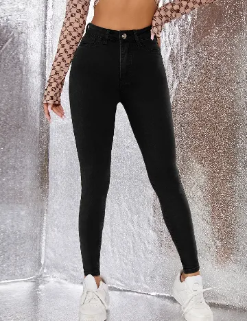 Blugi SHEIN, negru Negru