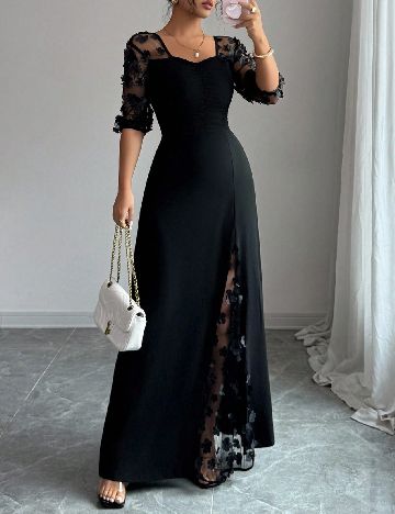 Rochie lunga SHEIN, negru