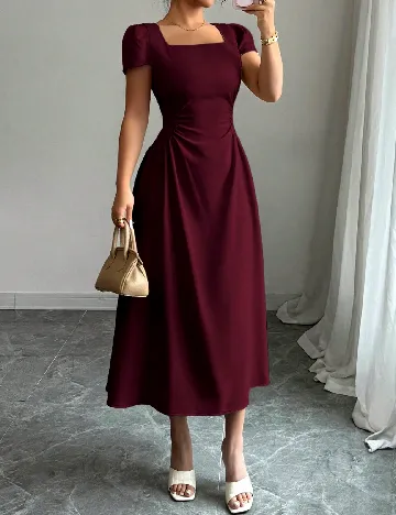 Rochie medie SHEIN, visiniu Rosu